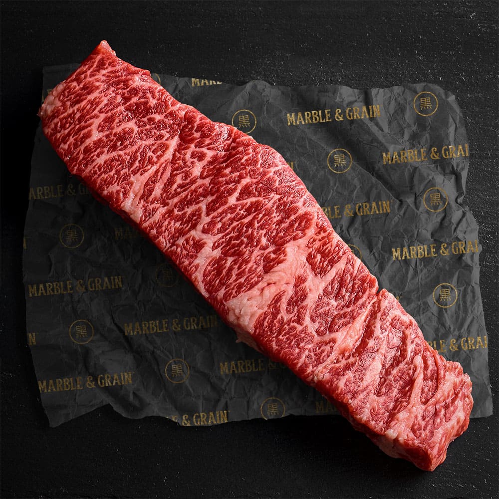 Marble & Grain Wagyu Beef Denver Steak 1"