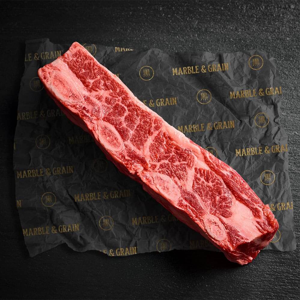 Marble & Grain Wagyu Beef Flanken 2" | 1 pc x 1 | 1.25 - 2.25 lbs