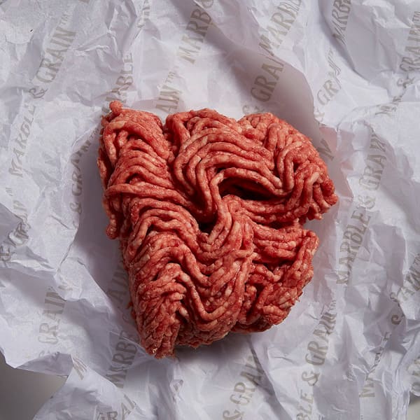 Marble & Grain Ground Beef, 80/20 Blend | 1 pc x 1 | 0.9 - 1.19 lbs
