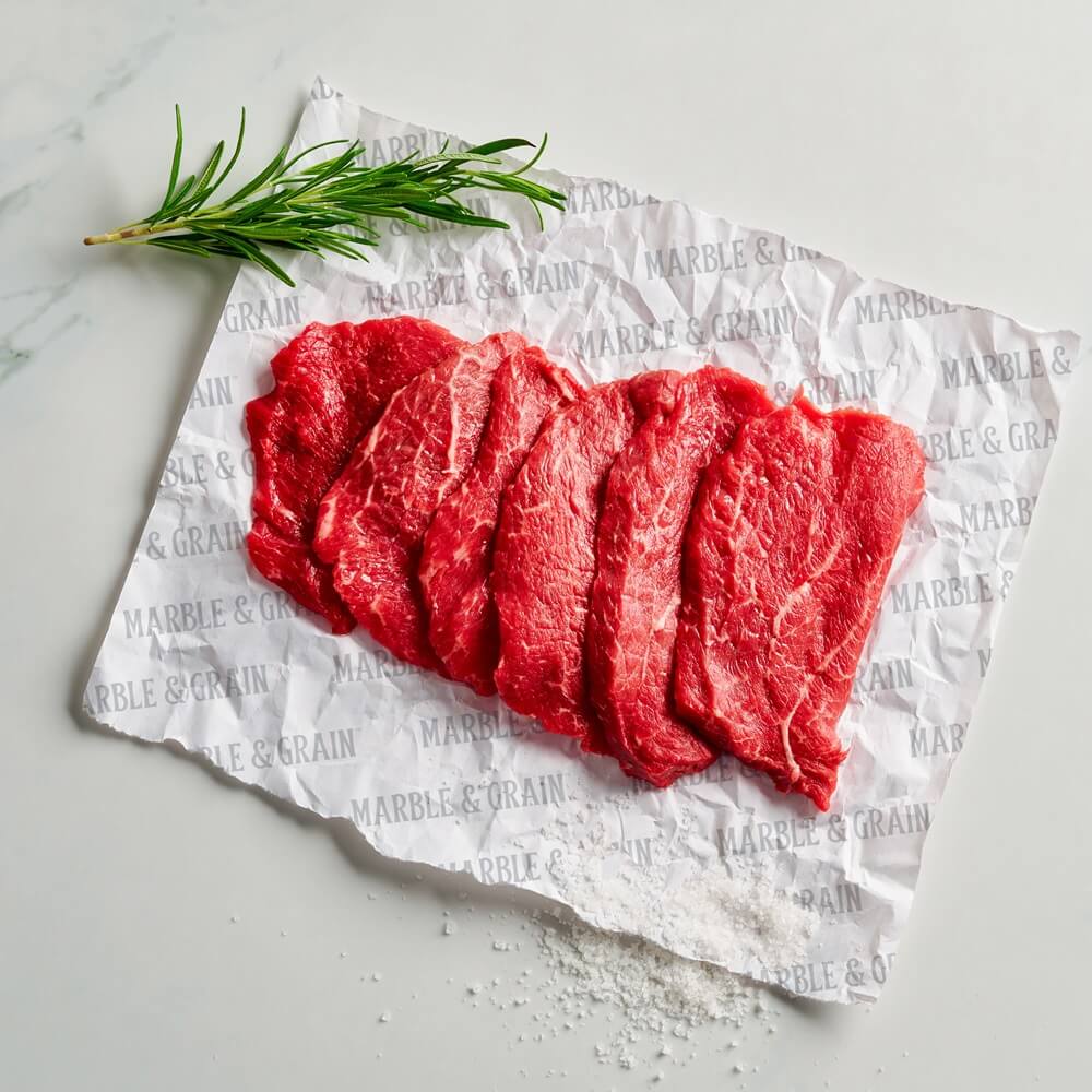 Marble & Grain Beef Sandwich Steak | 7-10 pcs x 1 | 0.9 - 1.09 lbs