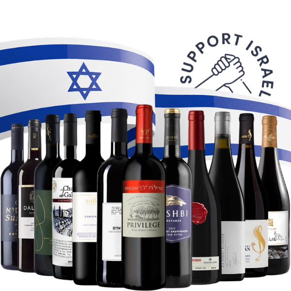 Support Israel Tasteful Red 12 Pack 