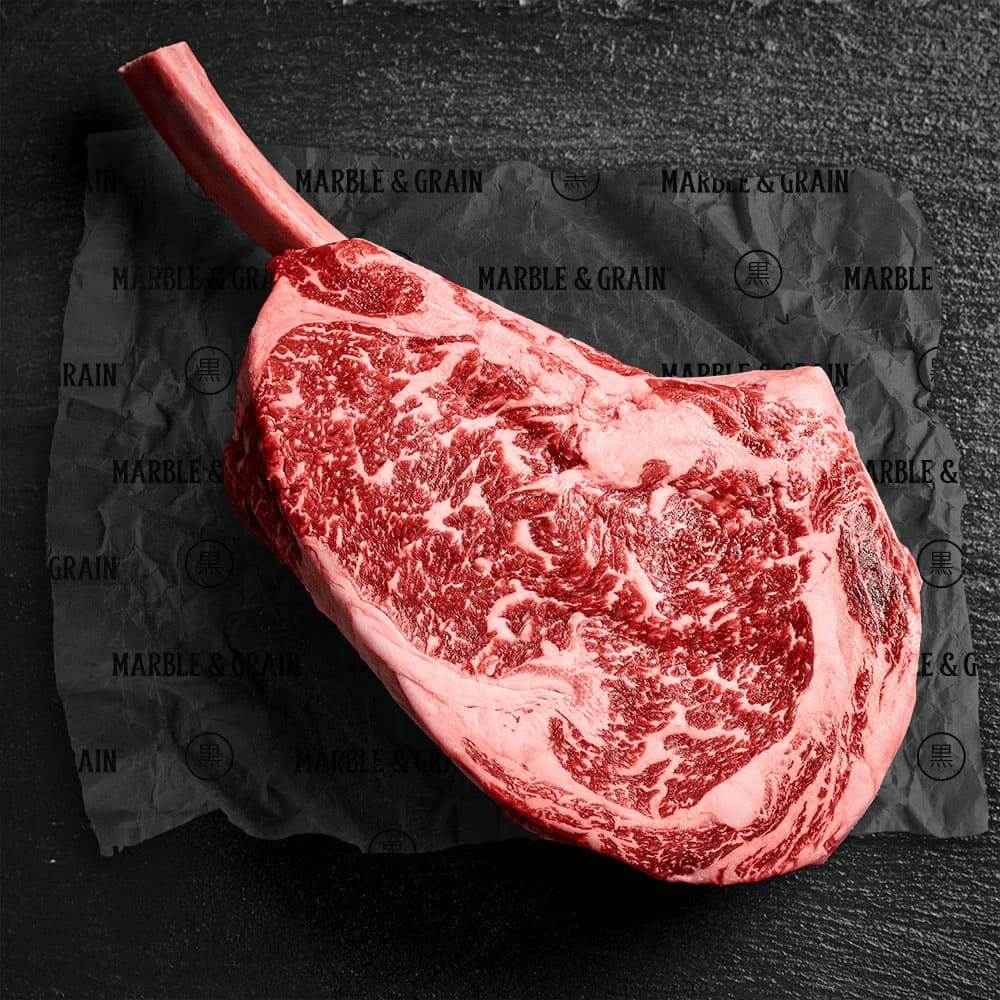 Marble & Grain Wagyu Beef Cowboy Steak 2"