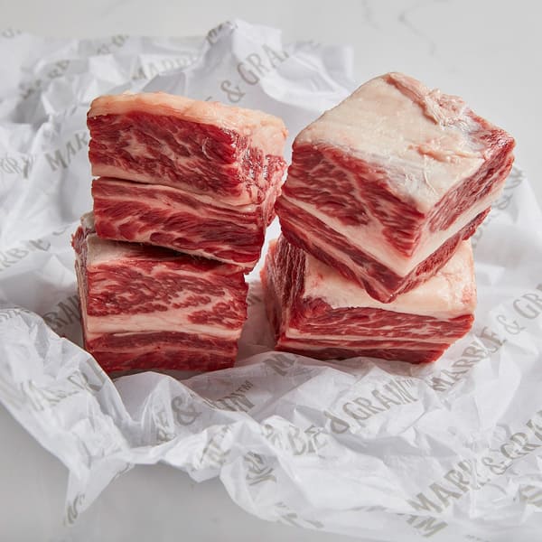 Marble & Grain Beef English Short Ribs | 4-5 pcs x 1 | 1.75 - 2.25 lbs