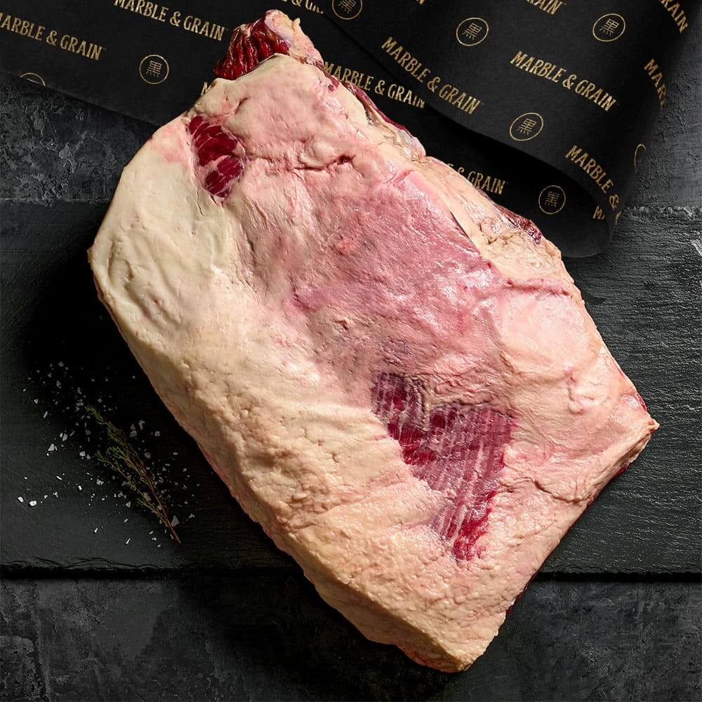 Marble & Grain Wagyu Beef Packer Brisket | 1 pc x 1 | 10 - 35 lbs